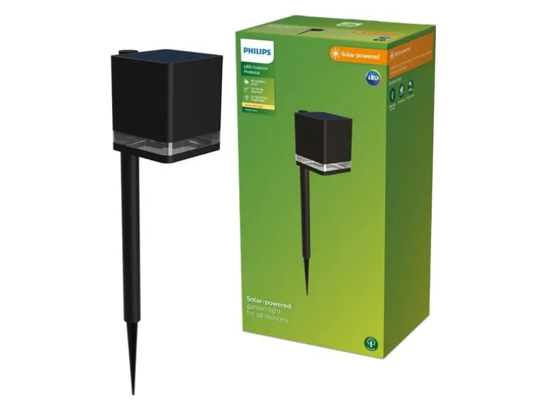 Philips Virona Spiess Solar 1.8W 2700K schwarz