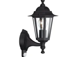 Philips Wandleuchte Peking, E27, 60 W, Schwarz