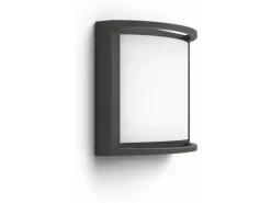 Philips Wandleuchte Samondra, 12 W, 1200 lm, 2700 K, Anthrazit