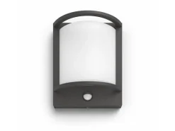 Philips Wandleuchte Samondra 12 W, 1200 lm, 2700 K, Anthrazit, BWM