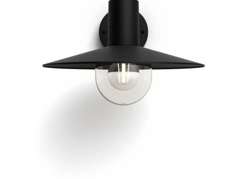 Philips Wandleuchte Skua, E27, 42 W, Schwarz