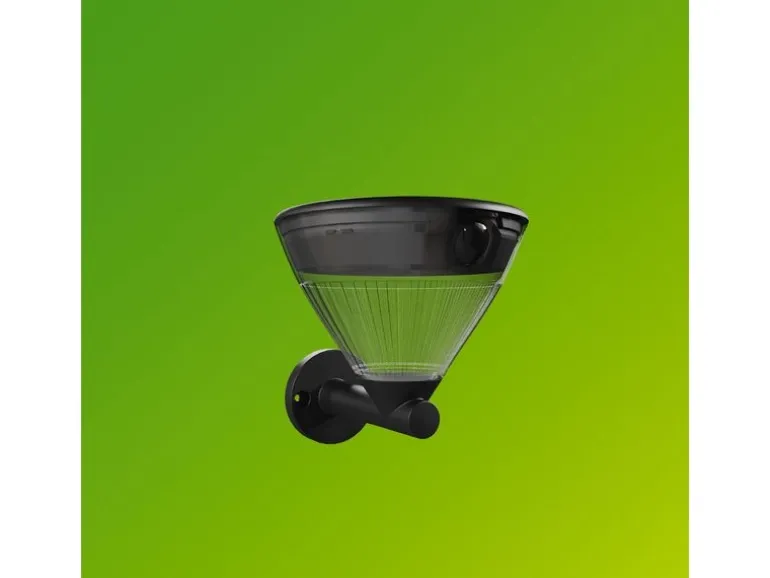 Philips Wandleuchte Solar Kyna, 3.8W, 2700 K, 400 lm, Schwarz