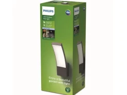 Philips Wandleuchte Splay, 12 W, 1100 lm, 4000 K, Anthrazit