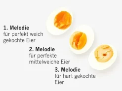 PiepEi Küchentimer Singende Eieruhr Classic, Rot