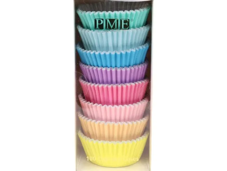 PME Cupcake Backform Set Pastell 100 Stück