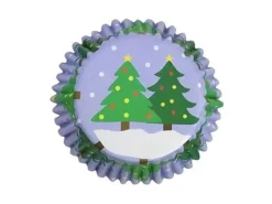 PME Cupcake-Förmchen Papier, Weihnachtsbaum, 30 Stück