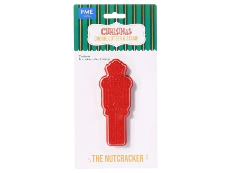 PME Keksausstecher und Stempel Nussknacker Kunststoff
