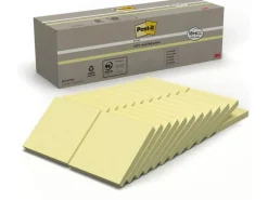 Post-it Notizzettel Post-it Recycling Gelb, 7.6 cm x 7.6 cm