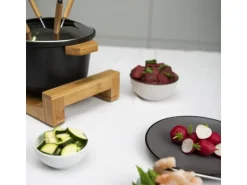 Princess Fondue-Set All-in-One Pure 10 Teile, Schwarz/Braun