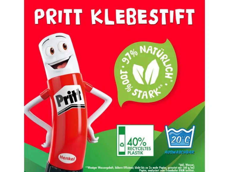 Pritt Klebestift-Set 22 g, 6 Stück