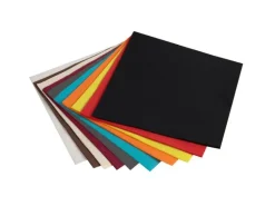 PRO nappe Papierservietten 20 cm x 20 cm, 50 Stück, Schwarz