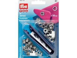 Prym Druckknöpfe Jersey Ring 10 mm, 10 Stück
