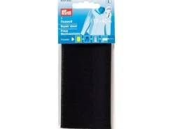 Prym Flickstoff 12 x 45 cm aufbügelbar, Schwarz