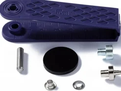 Prym Ösen + Scheiben 4 mm, Silber, 50 Stück