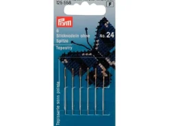 Prym Sticknadel Nr. 24, ohne Spitze, 6 Stück