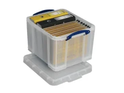 Really Useful Box Aufbewahrungsbox 35 Liter Transparent