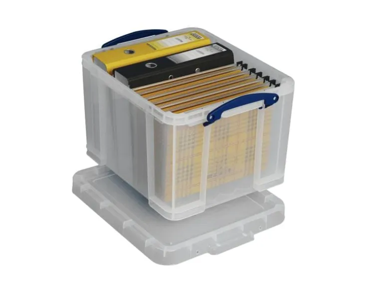 Really Useful Box Aufbewahrungsbox 35 Liter Transparent