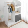 relaxdays Kindergarderobe mit Stoffbox