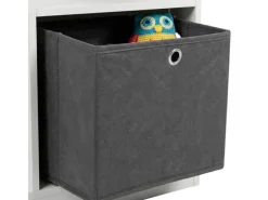 relaxdays Kindergarderobe mit Stoffbox