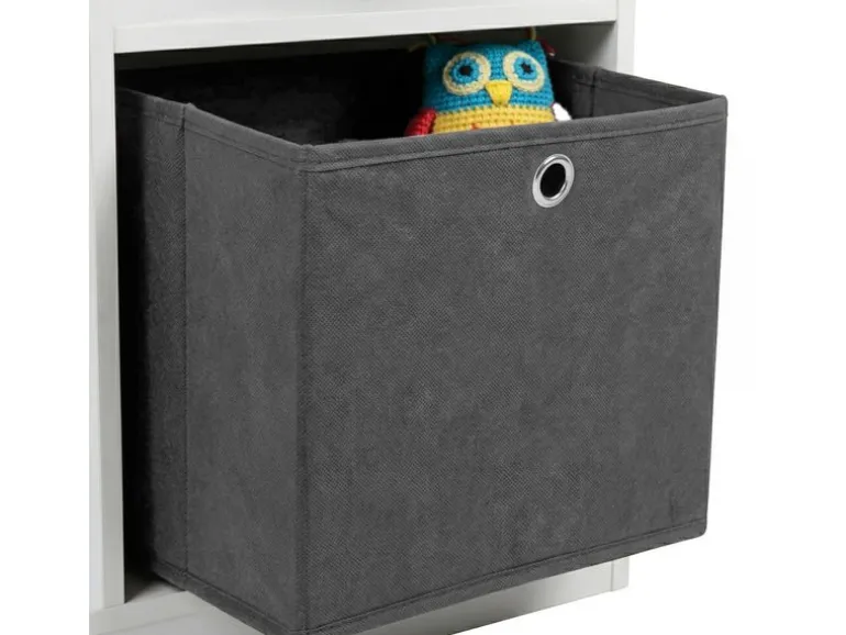 relaxdays Kindergarderobe mit Stoffbox