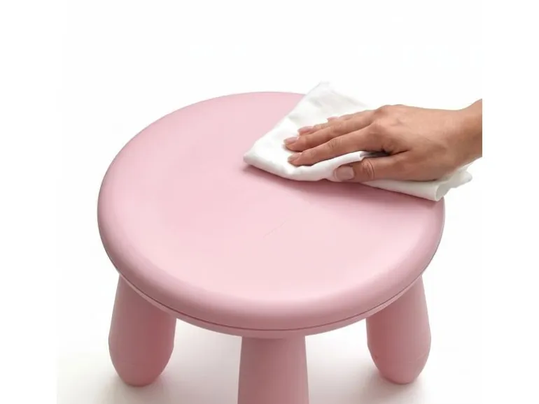 relaxdays Kindersitzhocker Rosa