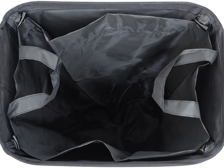 relaxdays Recyclingtasche 100 L Schwarz