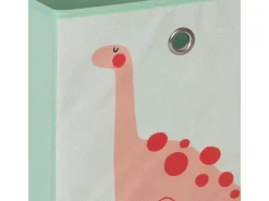 relaxdays Spielzeugbox Tiere 4 Stück