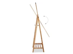 relaxdays Standspiegel 40 x 159.5 cm, Braun