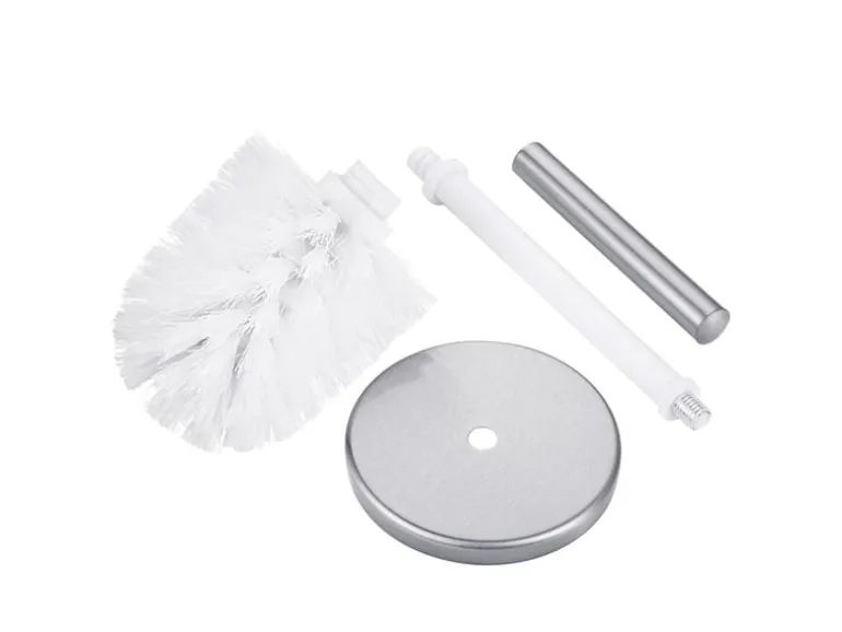 relaxdays WC-Set Silber