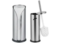 relaxdays WC-Set Silber
