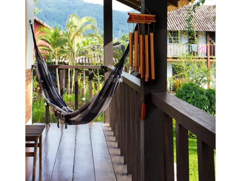 relaxdays Windspiel Tempel 62 cm