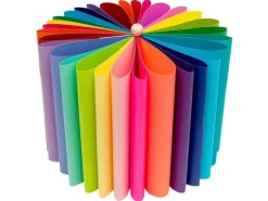 Rico Design Bastelpapier 1 Block à 30 Blatt, Farbig sortiert