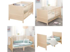 roba Babybett Kombi Easy Sleep Natur, 70 x 140 cm