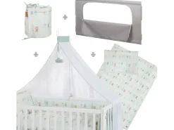 roba Beistellbett Room Bed, Woodland Buddies 60 x 120 cm