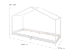 roba Hausbett 90 x 200 cm, Weiss