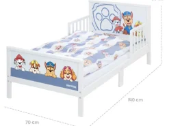 roba Kinderbett Paw Patrol 70 x 140 cm