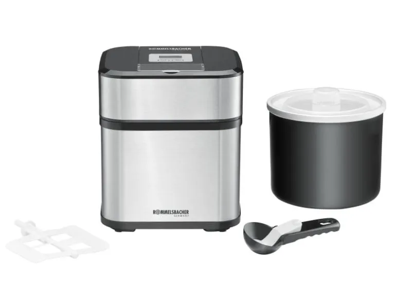 Rommelsbacher Glacemaschine 4in1 0.5 l, Silber
