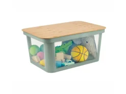 Rotho Babydesign Spielzeugbox PINA 45 l Sage Green