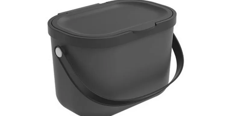 Rotho Komposteimer Albula 3.2 l, Anthrazit