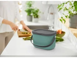 Rotho Komposteimer Albula 3.2 l, Mistletoe grün