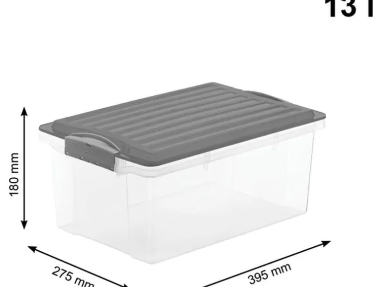 Rotho Kopfhörer & Headset-Halter Compact A4 / 13 Liter Anthrazit
