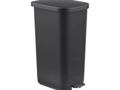 Rotho Treteimer Treteimer 35 l Orbe 55 l, Schwarz