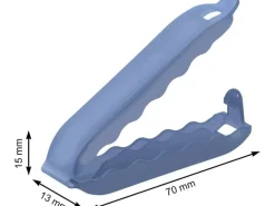 Rotho Verschlussclip ONDA 10 Stück, Blau