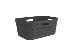 Rotho Wäschekorb Jona 39 l, Anthrazit