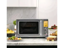 Sage Mikrowelle Combi Wave 3 in 1 Silber