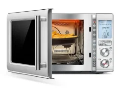 Sage Mikrowelle Combi Wave 3 in 1 Silber