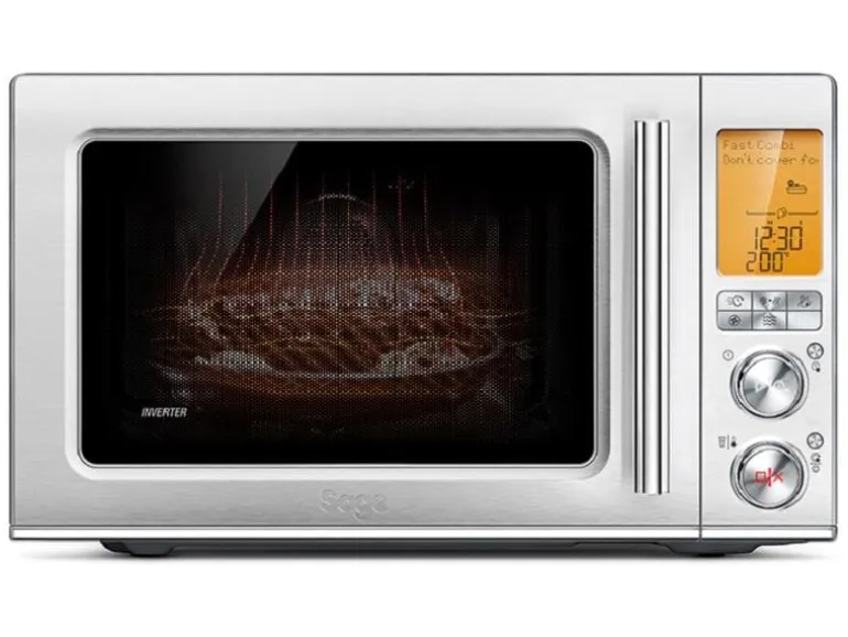 Sage Mikrowelle Combi Wave 3 in 1 Silber