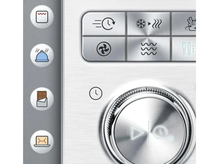 Sage Mikrowelle Combi Wave 3 in 1 Silber