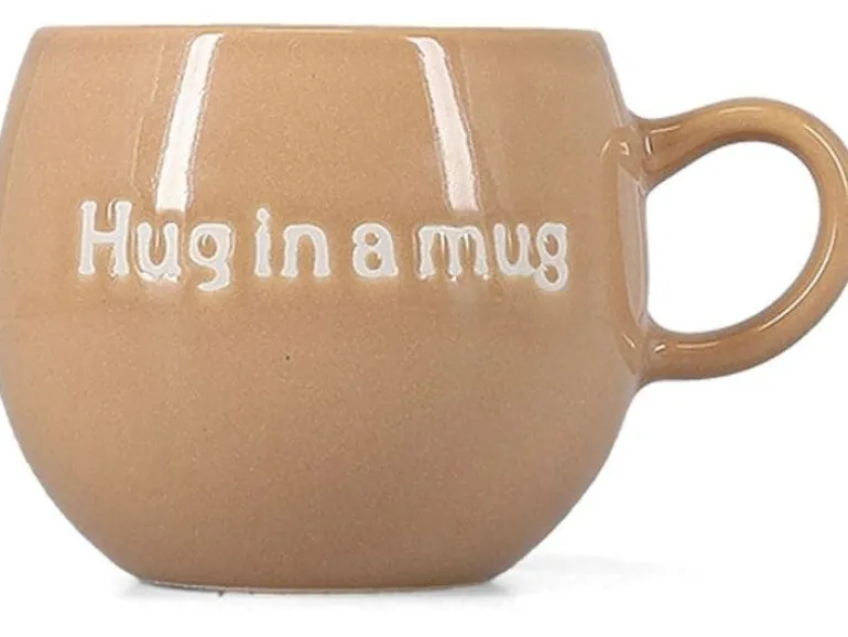 Salt & Pepper Tasse 420 ml, Braun, Hug in a Mug