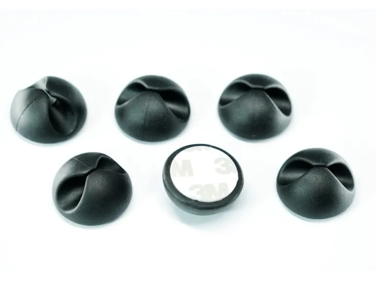 Schönenberger Beans Kabelhalterungen, Ø 29 mm, Schwarz